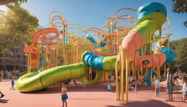 Caterpilou : une aire de jeux monumentale pour l’exploration des enfants