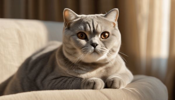 Pourquoi choisir un chat aux petites oreilles comme le Scottish Fold